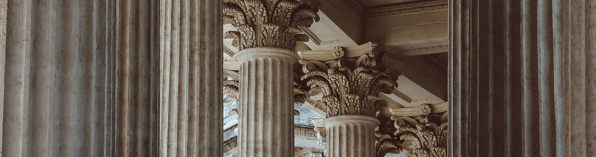 Details of pillars of government building
