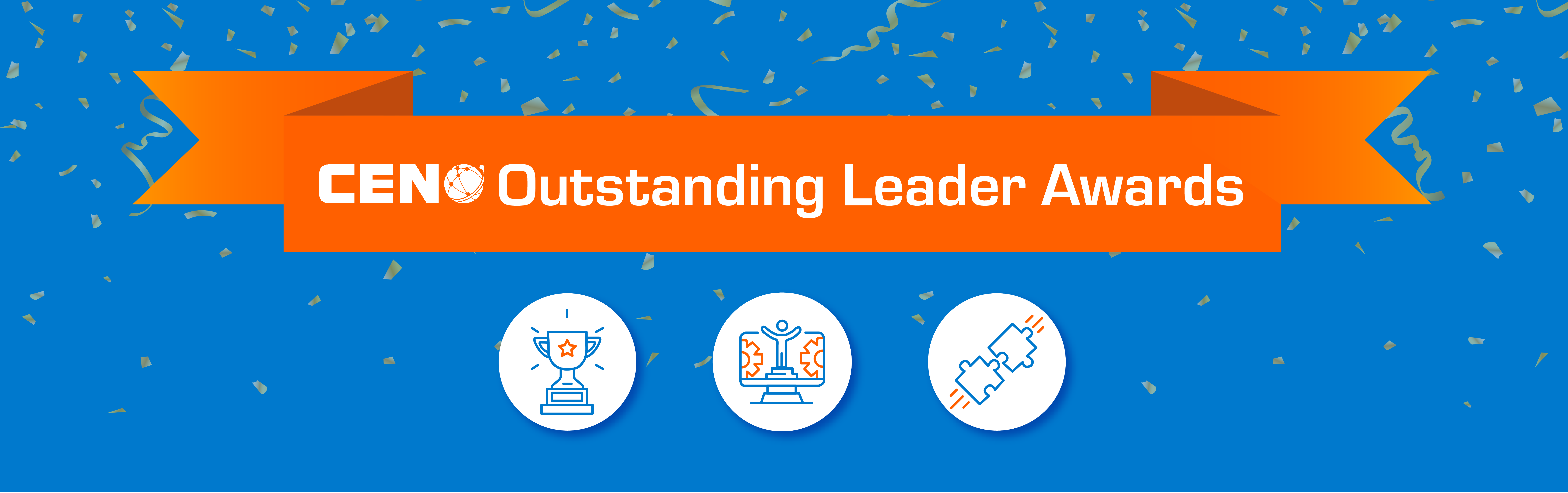 Header image with blue background, a CEN logo, and an orange banner that says, "2022 Outstanding Leader Awards."